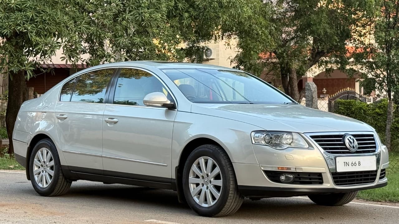 Volkswagen Passat premium sedan for chauffeur service in Coimbatore